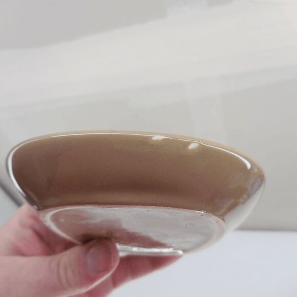 Potters Studio Butter Dish Cute Little Hedgehog With A Mushroom on Top 6"x4" - Picture 5 of 13